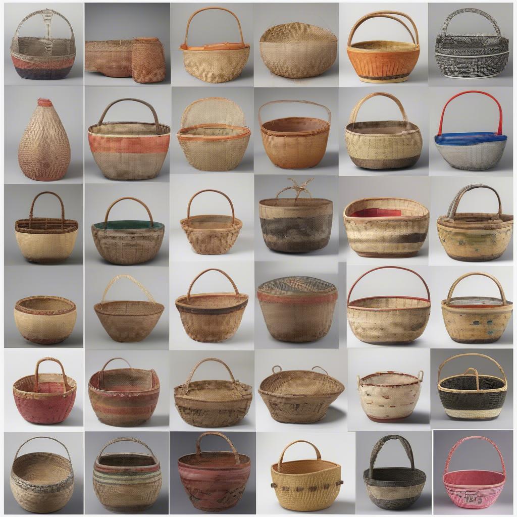 Regional Variations in Chinese Baskets