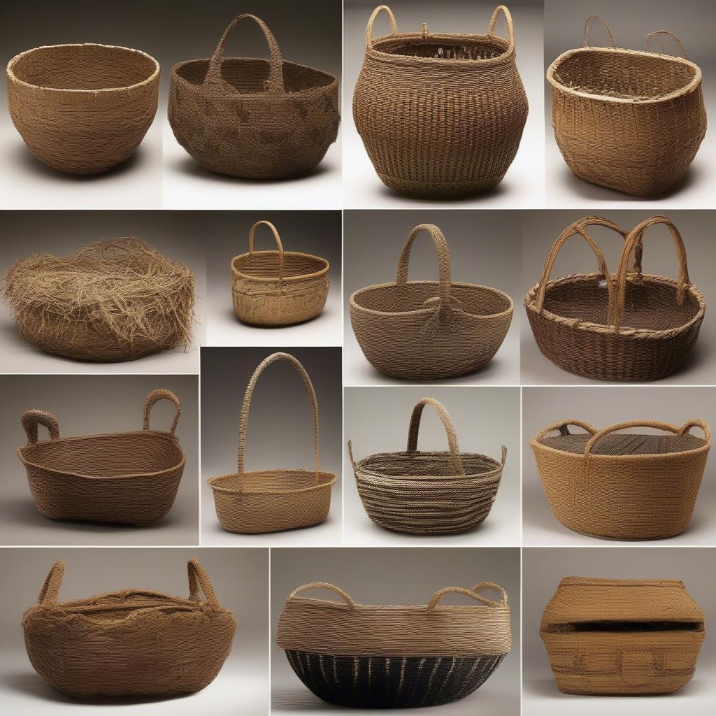 Regional Variations in Medieval Baskets