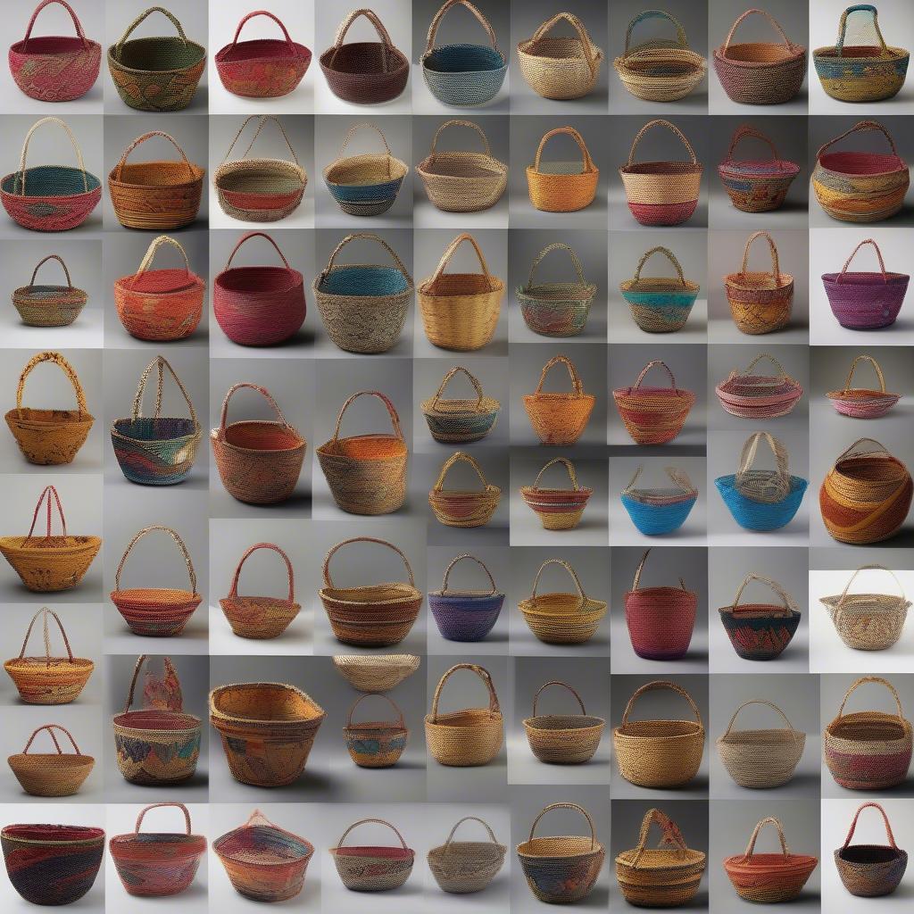 Regional Variations in Sari Baskets