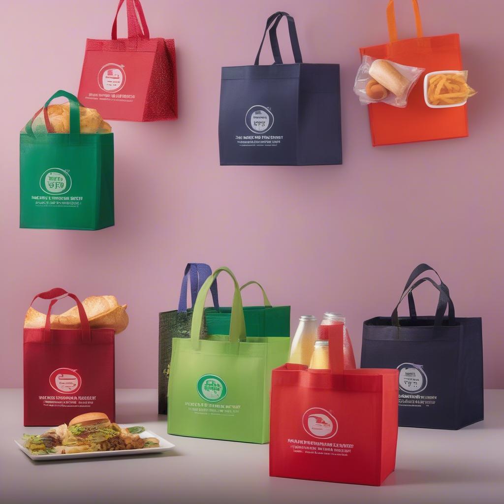 Restaurant Non Woven Takeout Bags