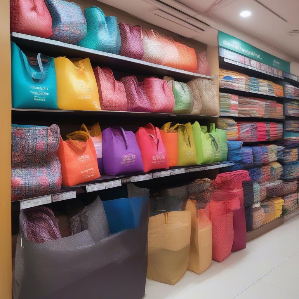 Retail Display of Non Woven Bags in New Delhi