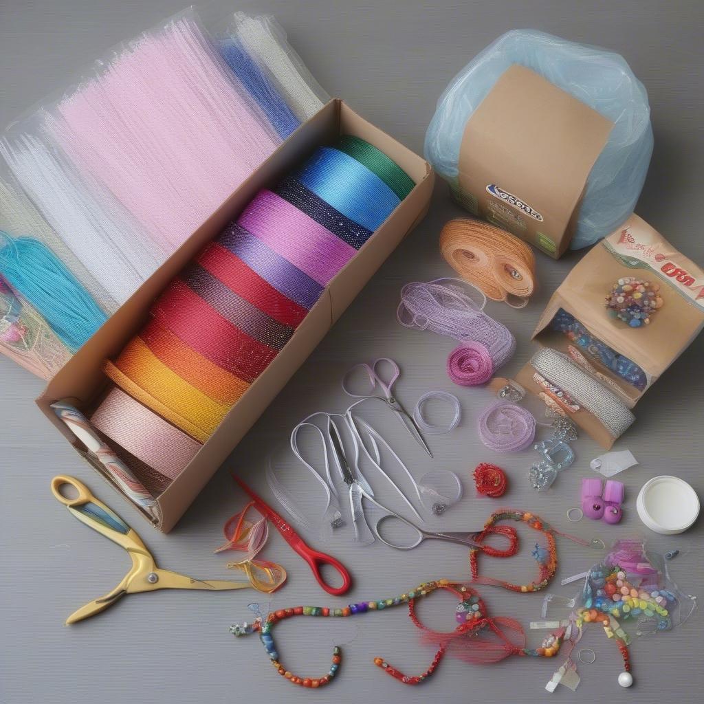 Ribbon Basket Weaving Supplies