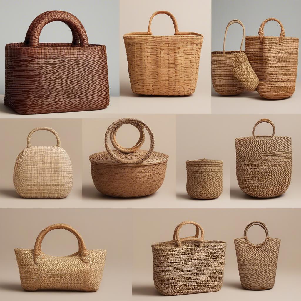 Variety of Rigid Woven Bags