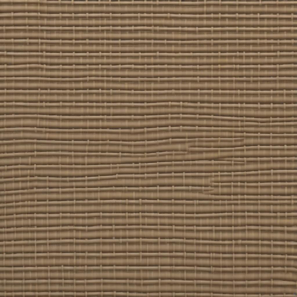 Close-up of RJR Fabrics Tan Basket Weave 12892 showing the detailed texture and warm tan color