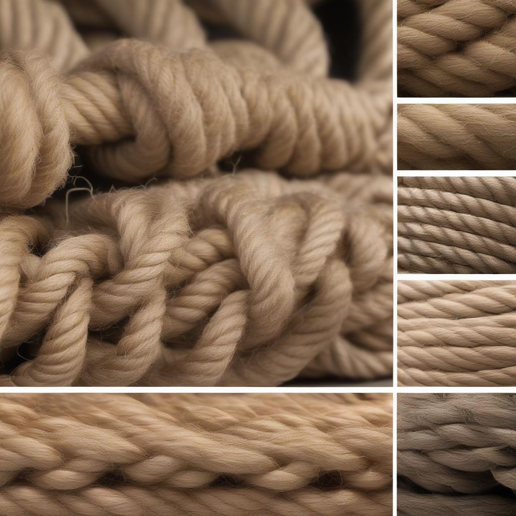 Different Rope Types for Weaving Chair Bottoms