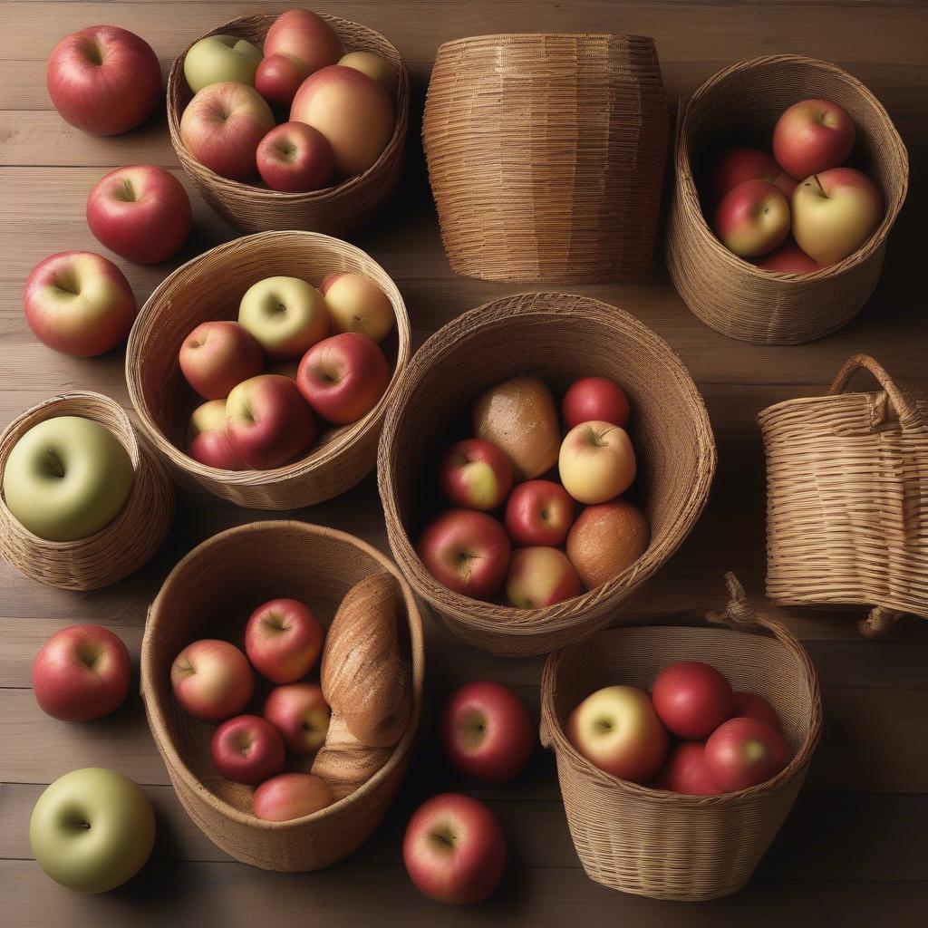 Round and Oval Basket Shapes