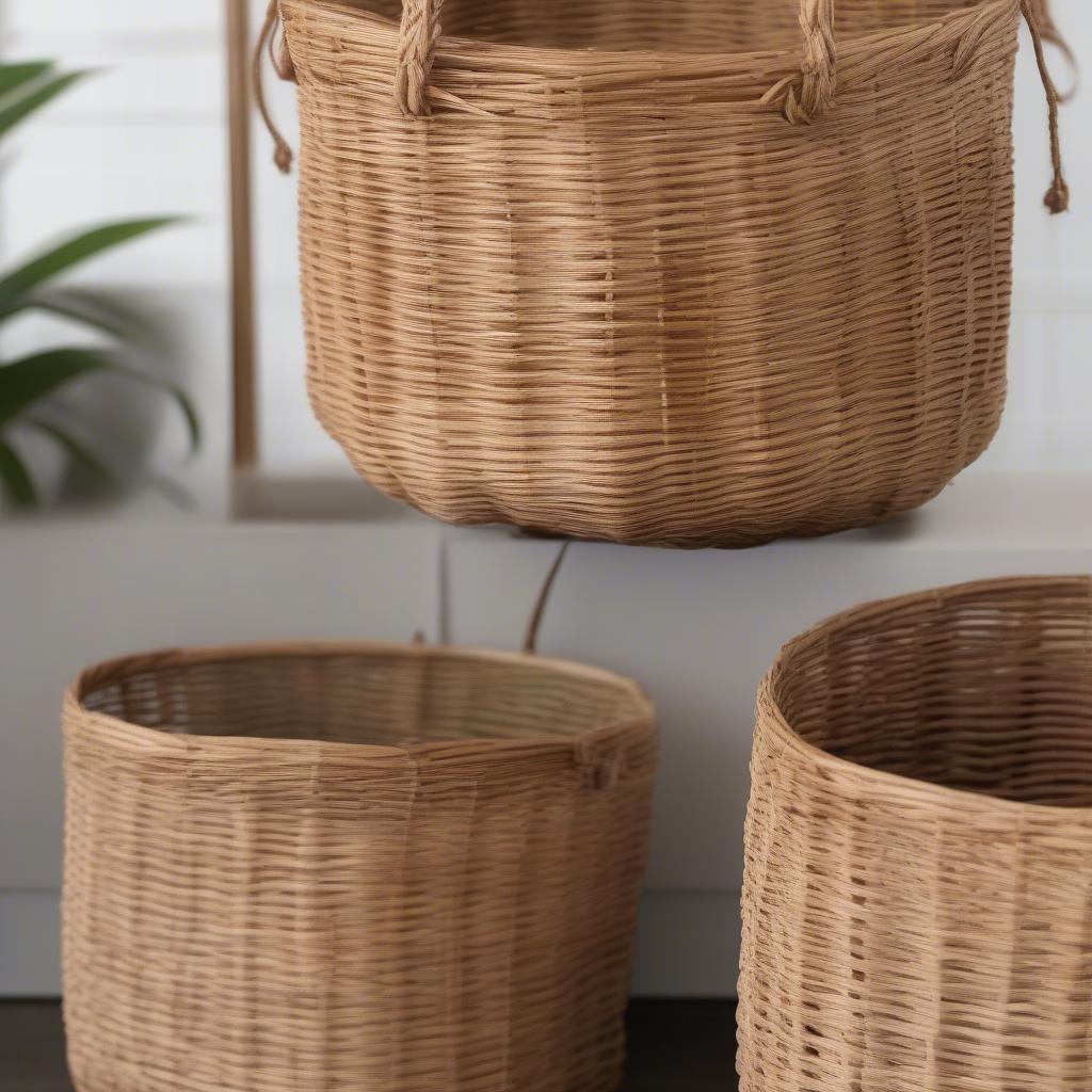 Comparing Rattan, Wicker, and Seagrass Baskets