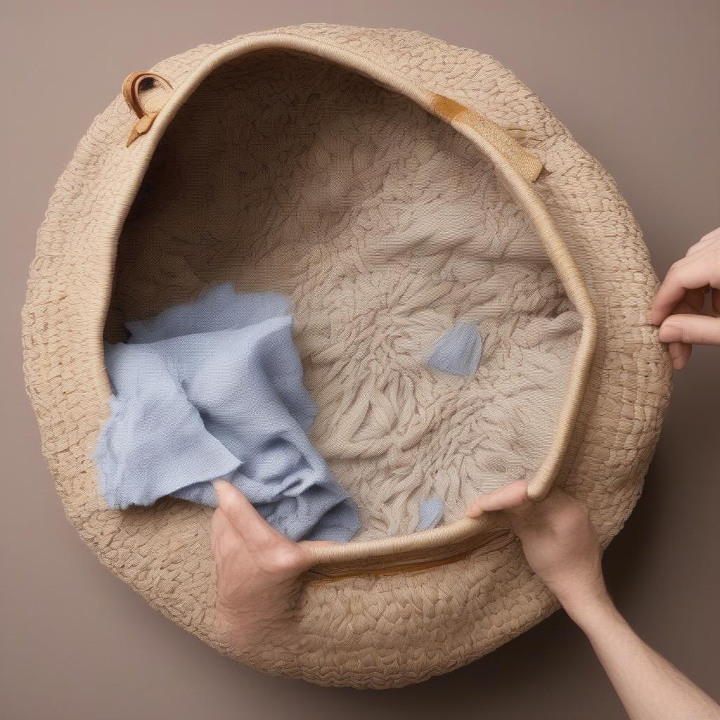 Caring for Your Round Woven Bag