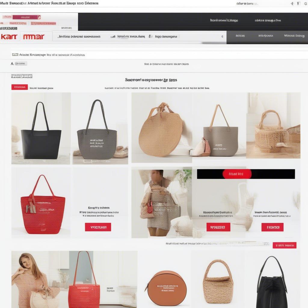 Shopping for Round Woven Bags at Kmart Online