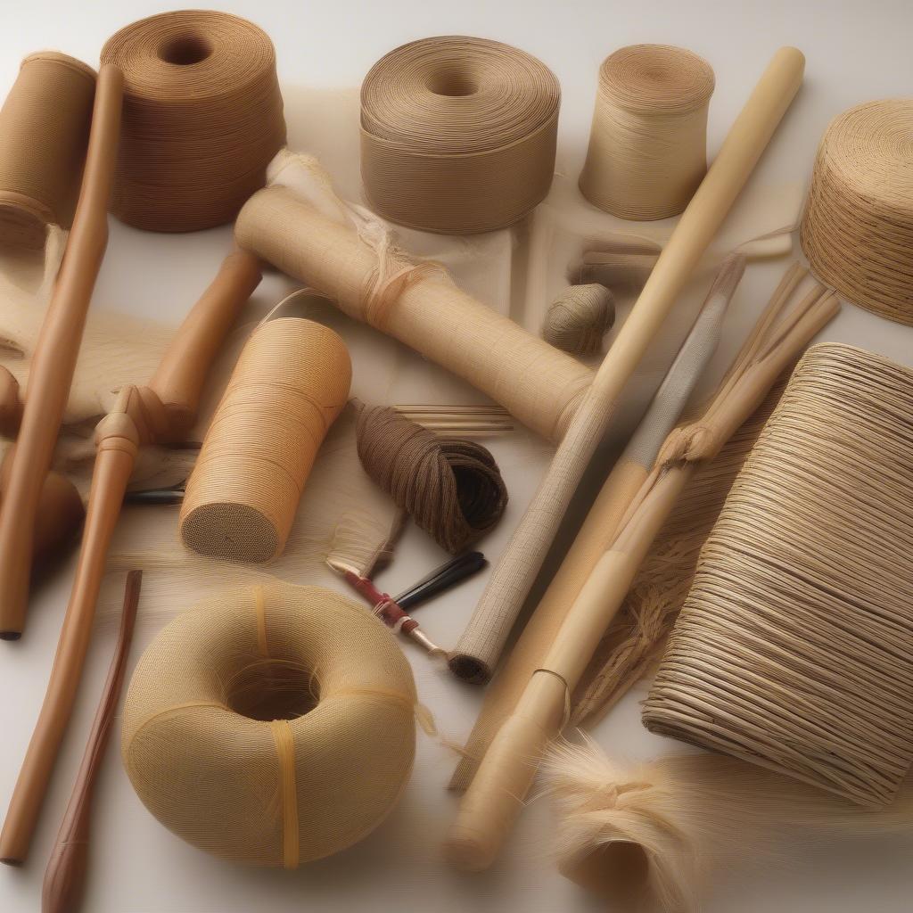 Essential caning supplies and tools offered by Royalwood.