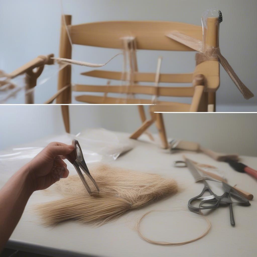 Rush Chair Weaving Materials