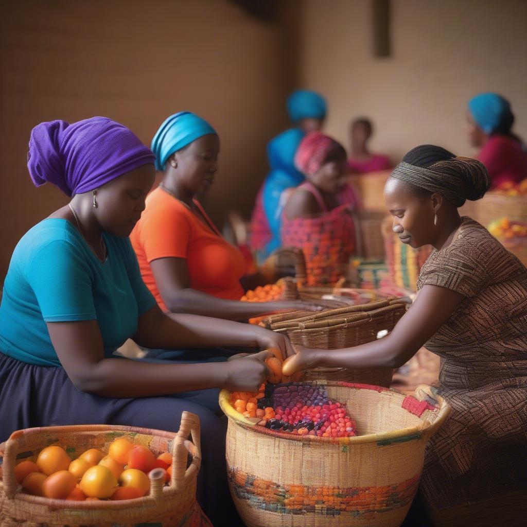 Rwandan Basket Weaving Cooperative - Women