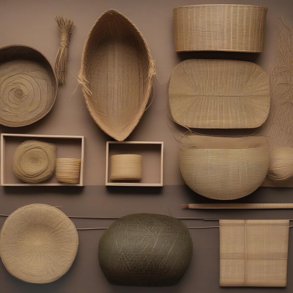 Natural Materials Used in Rwandan Basket Weaving