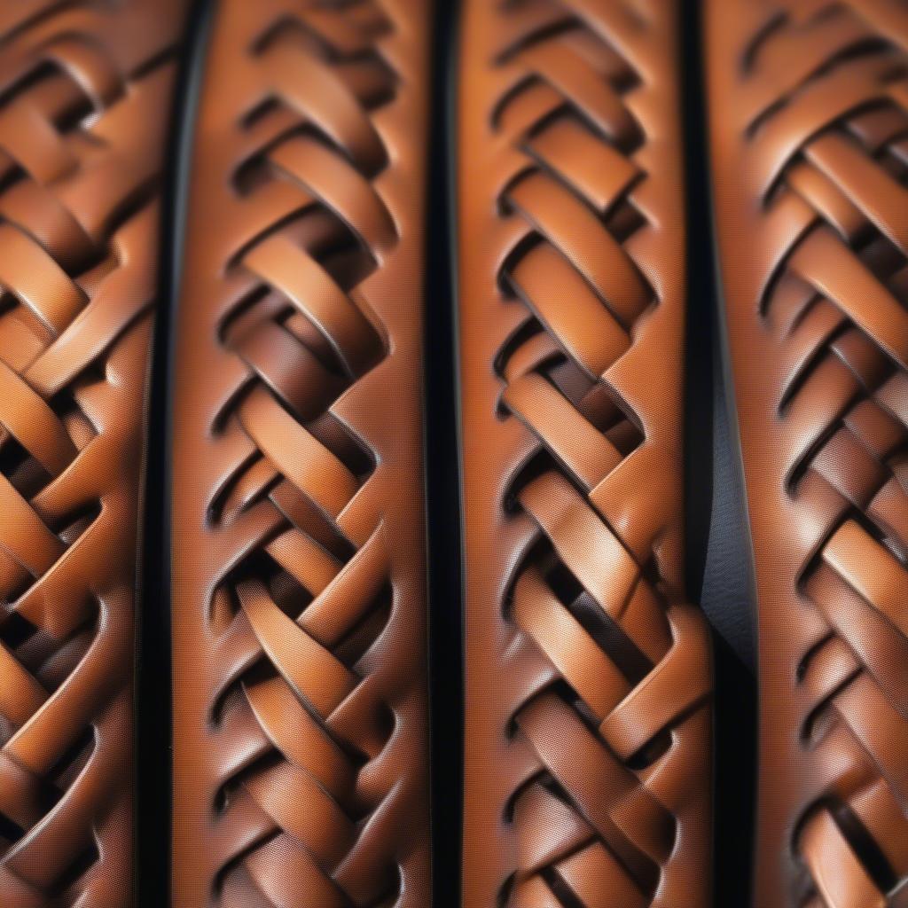 Close-up view of the Safariland Basket Weave pattern