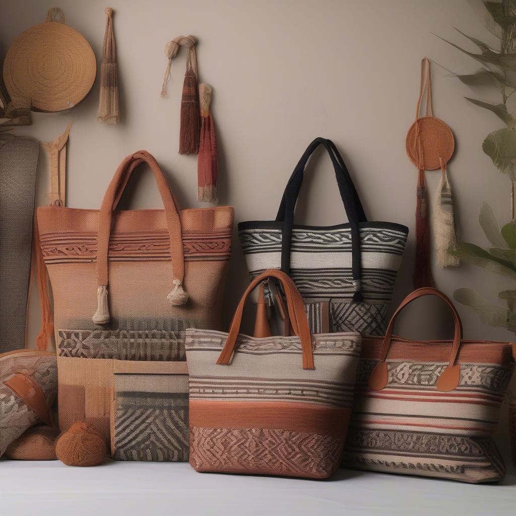 Sagada Weaving Bags - Various Designs and Sizes