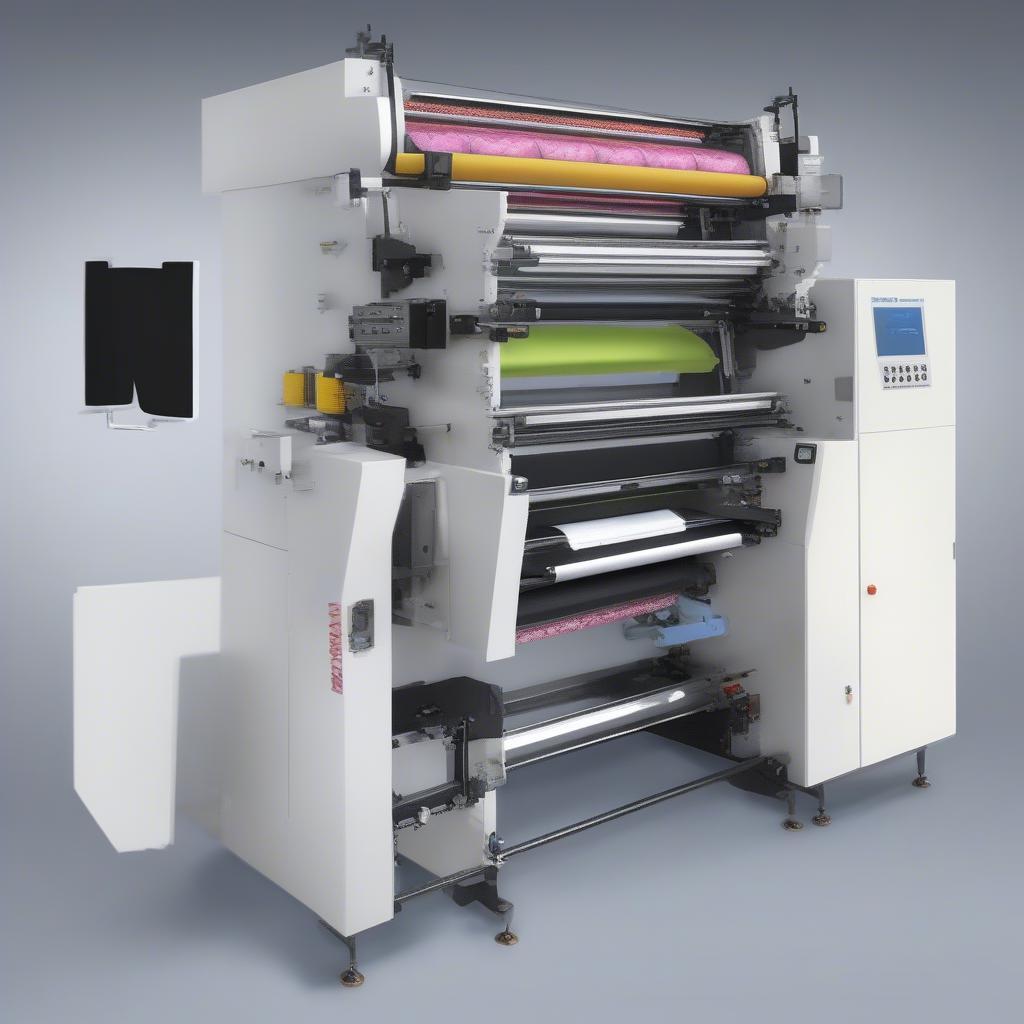 Sahil Non Woven Bag Printing Machine Overview