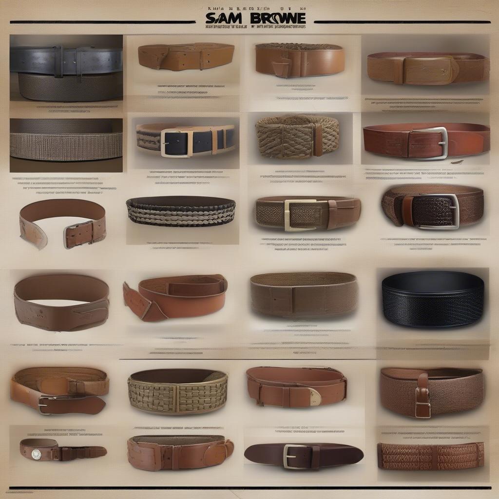 Sam Browne Belt Historical Evolution