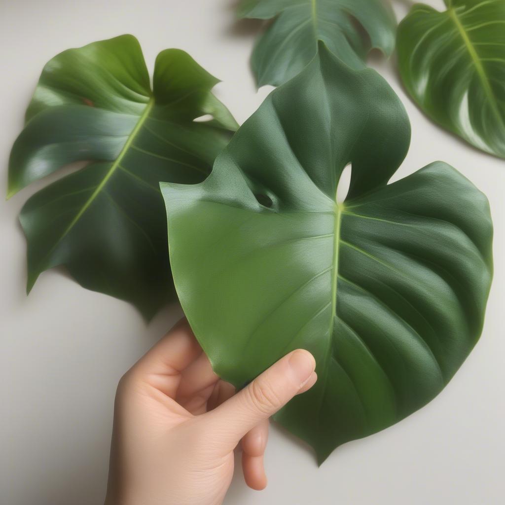 Selecting the Perfect Philodendron Leaves for Basket Weaving