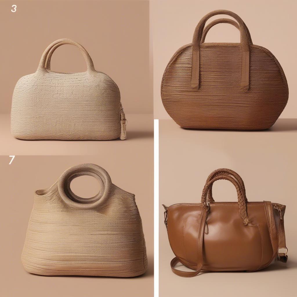 Choosing the right size and style of woven round handbag