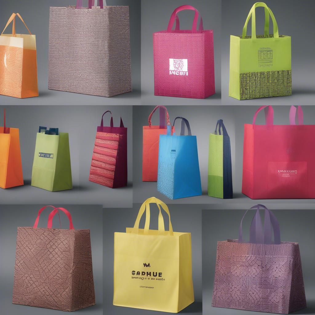 Variety of Shopping Non Woven Bags