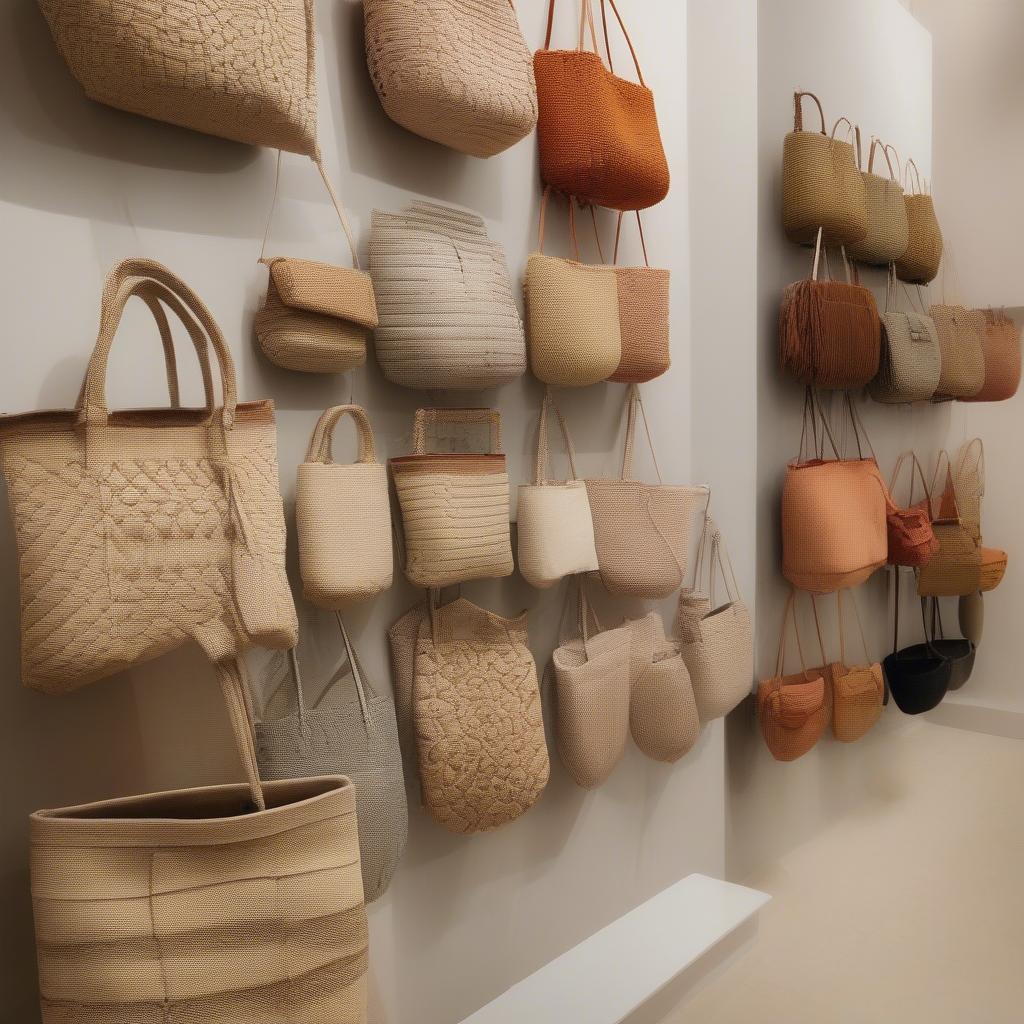 Skorpios Bags on Display in Boutique