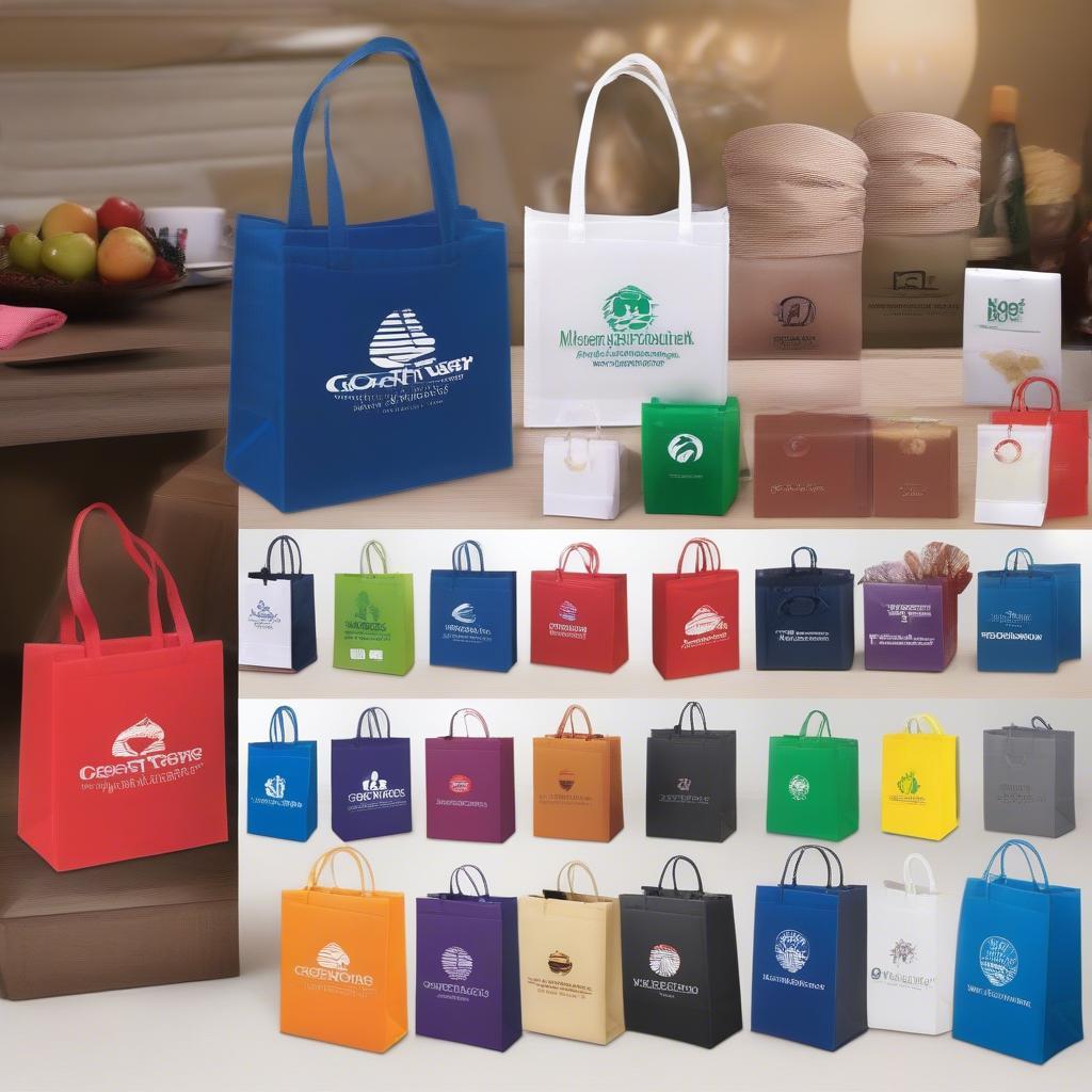 Customization of Small Non-Woven Gift Bags