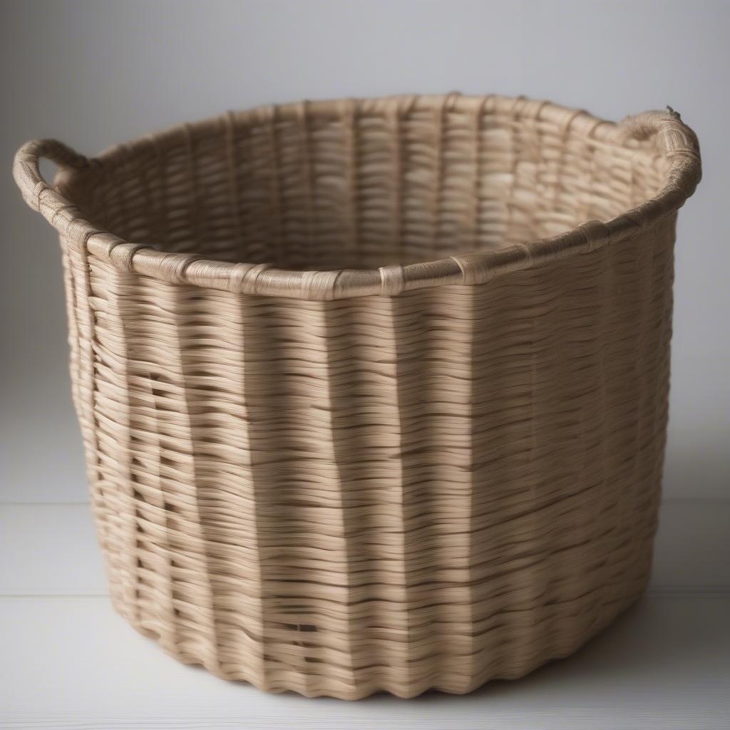 Small Tight Weave Clothes Basket 