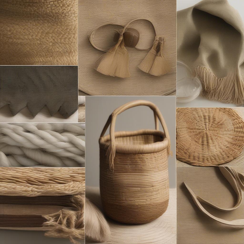 Small Woven Bag Materials: Rattan, Wicker, Seagrass, Bamboo, and Jute