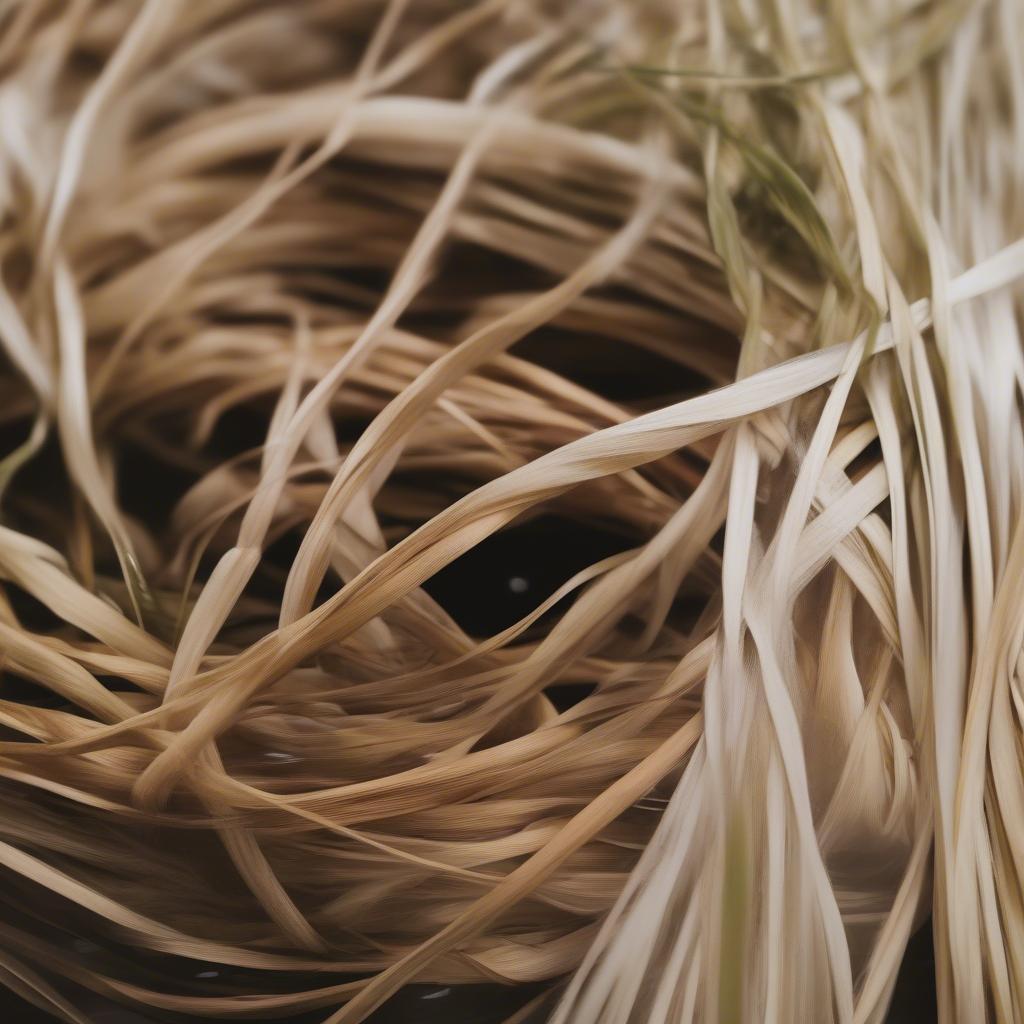 Soaking Basket Weaving Materials