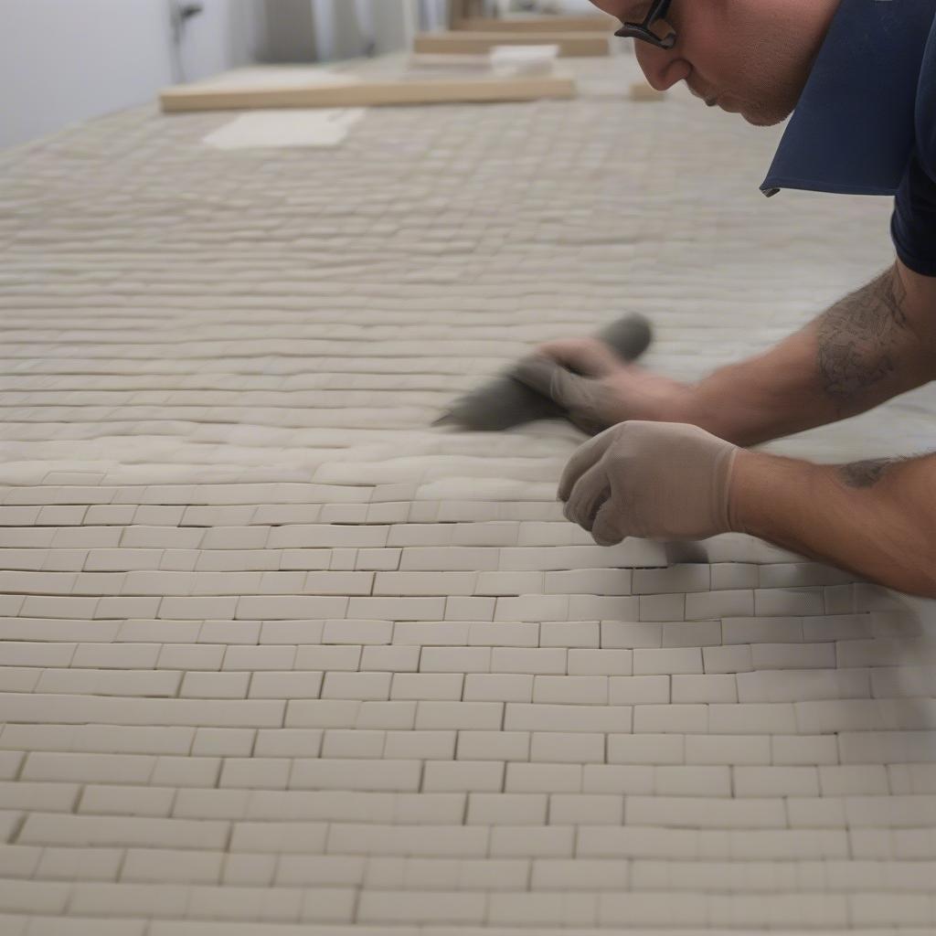 Installing Soho Basket Weave Tile