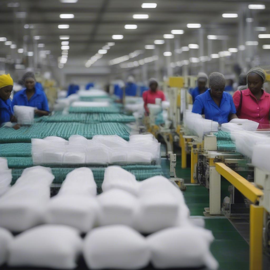 Inside a South African PP Woven Bag Factory