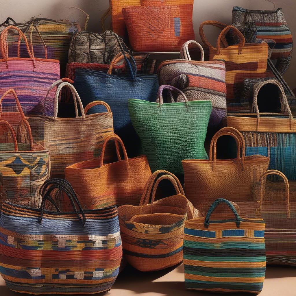 Traditional South African Weave Bags