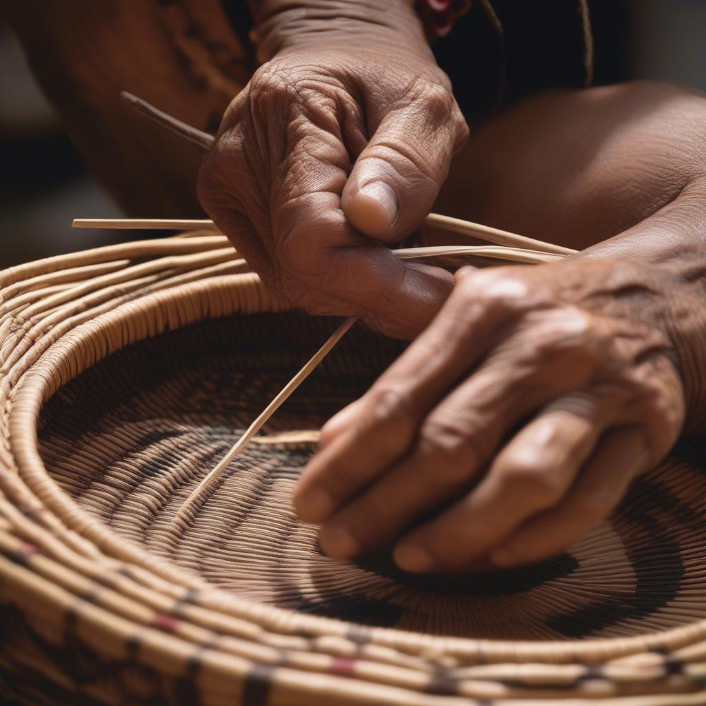 Southern Ute Basket Weaving Tradition