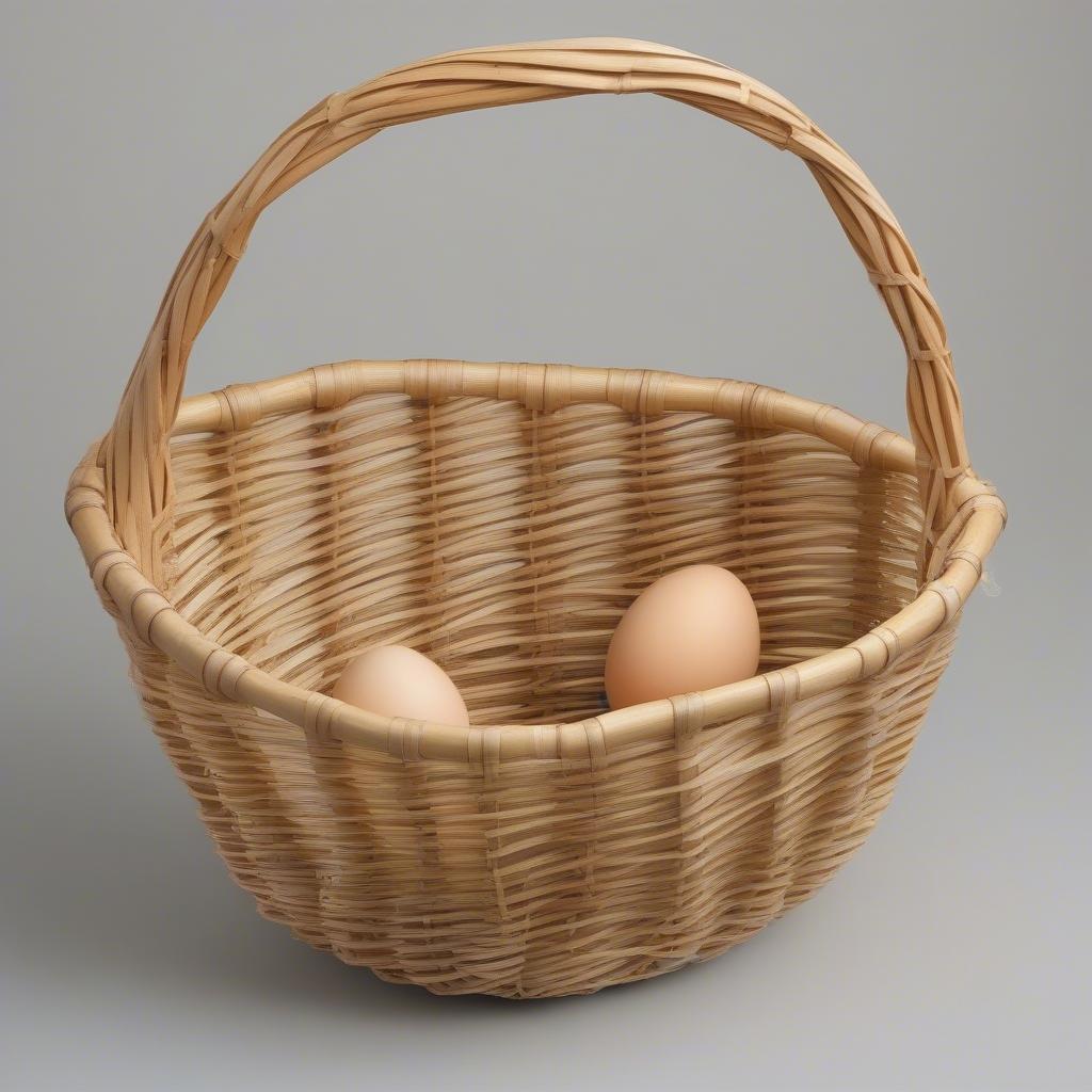 Creating the Base of the Egg Basket