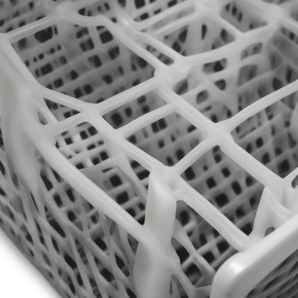 Sterilite 12736P06 Tall Weave Basket Close Up