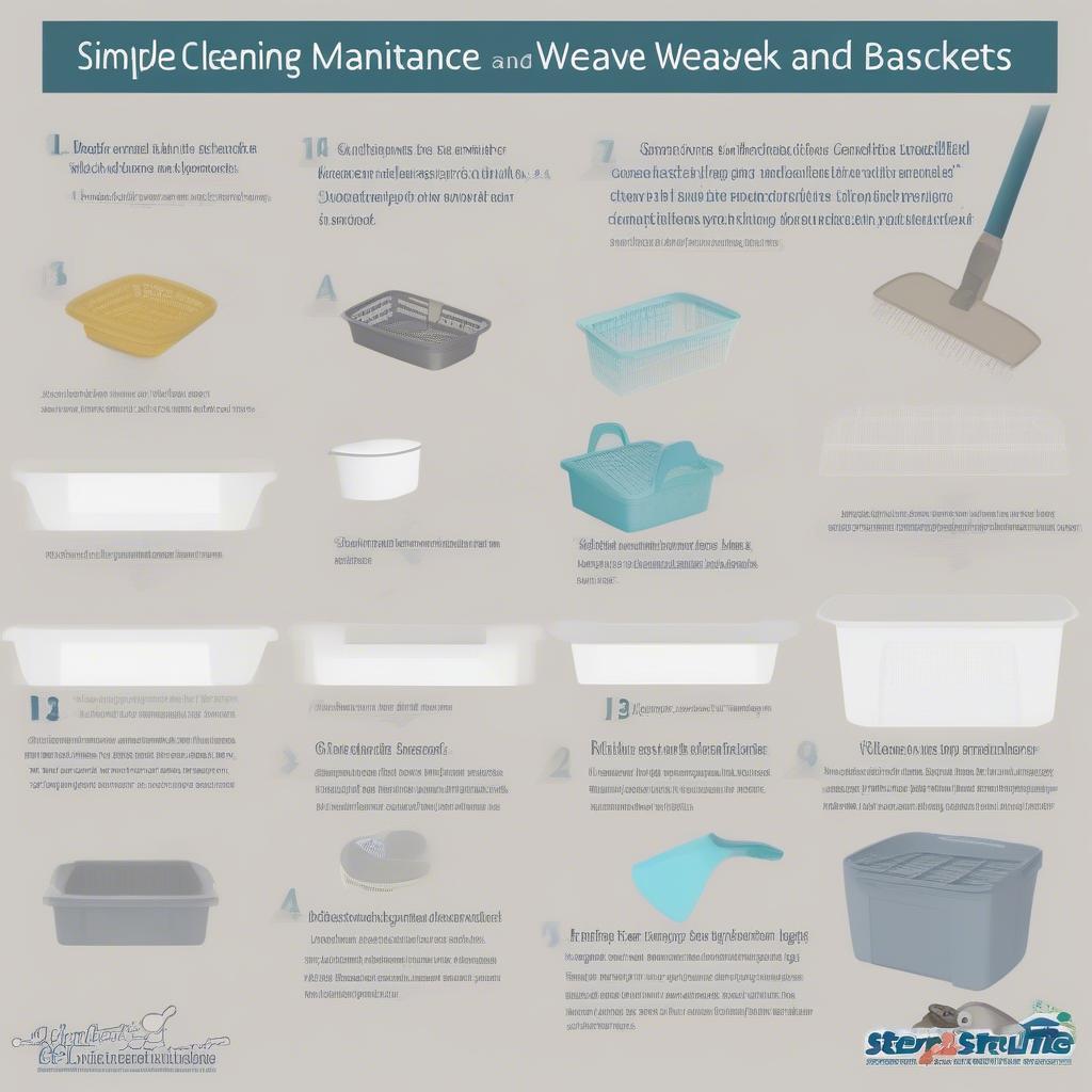 Sterilite Weave Basket Cleaning Tips