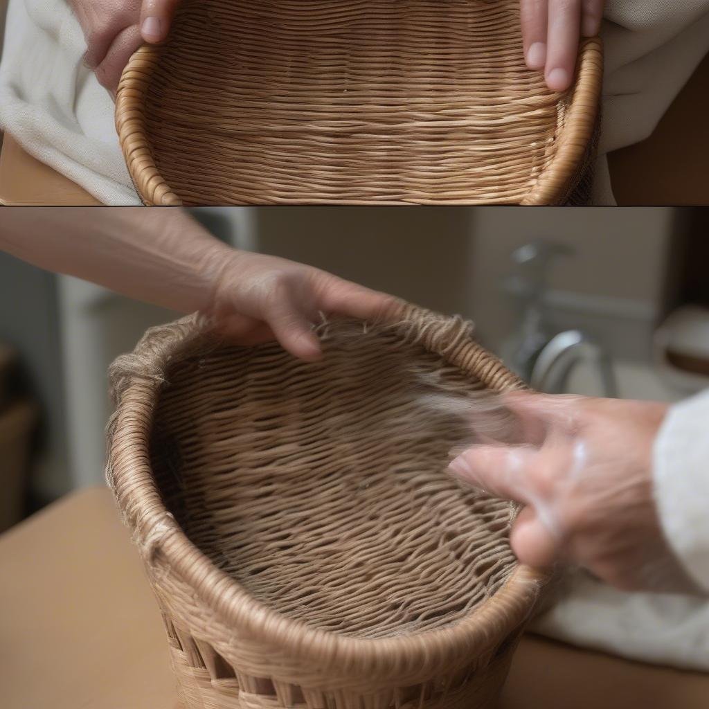 Cleaning and Caring for Stratford Basket Weave