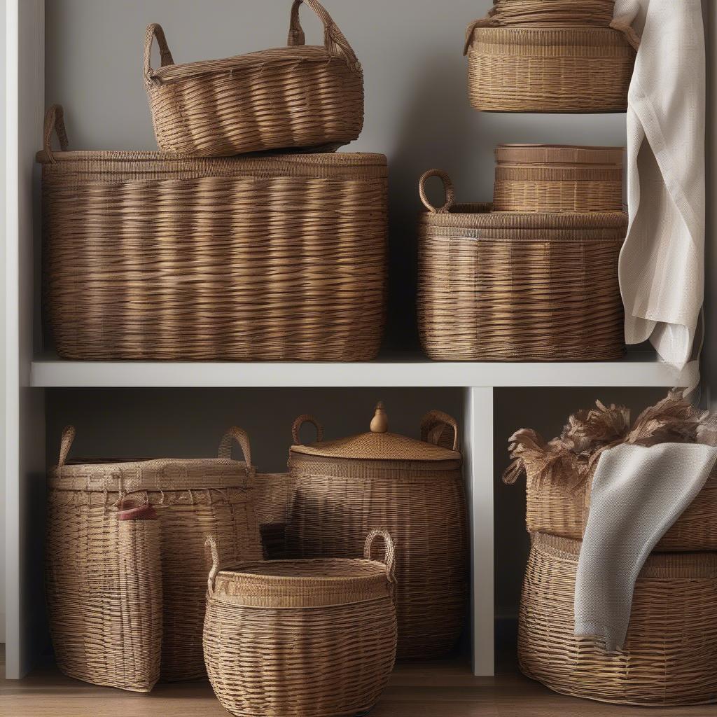 Variety of Stratford Wicker Baskets