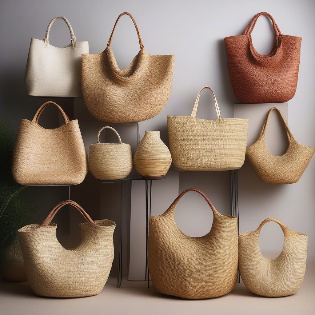 Different Types of Straw Weave Hobo Bags