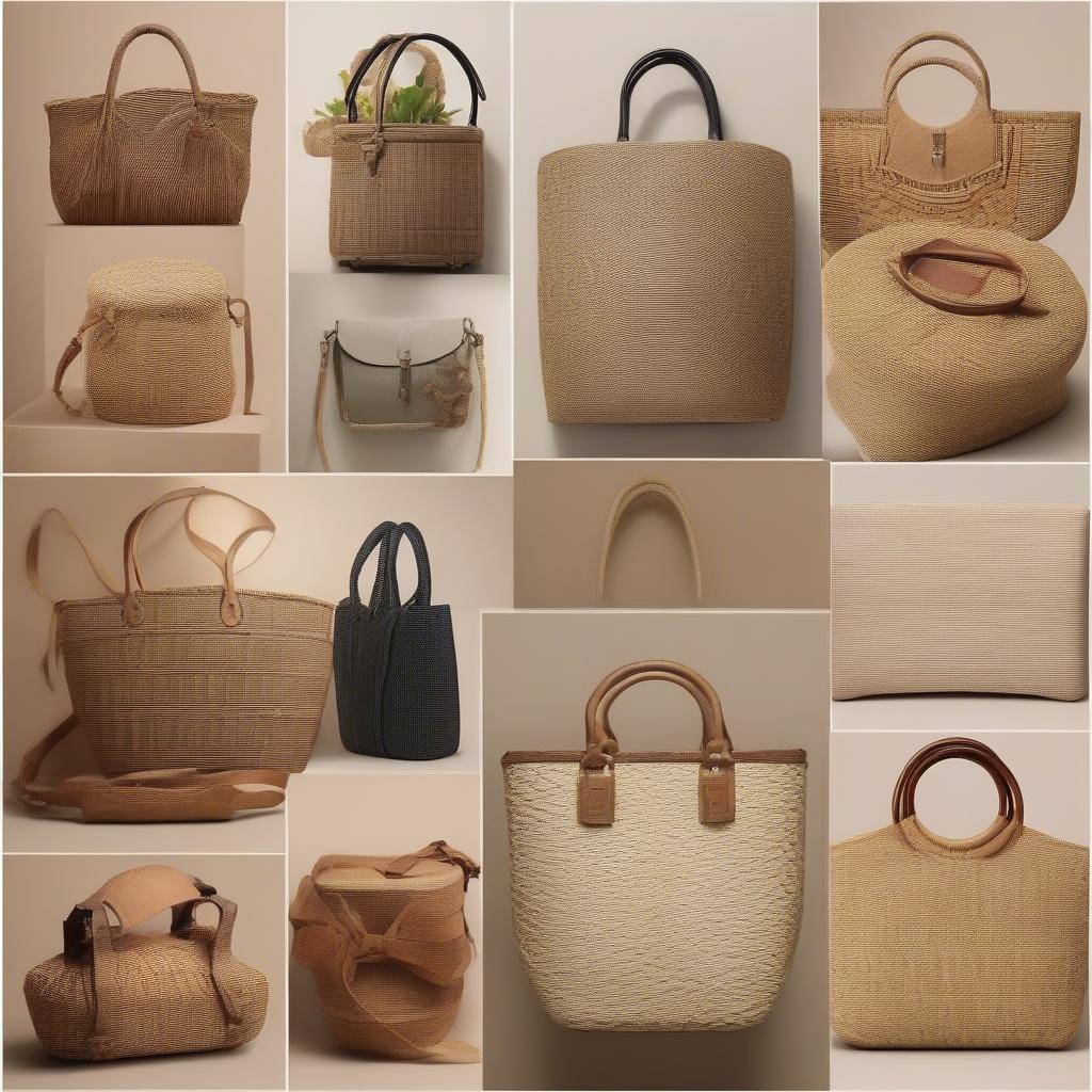 Different Styles of Structured Woven Bags