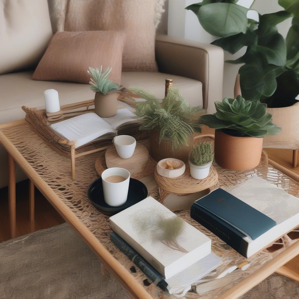 Styling Ideas for a Dream Weaver Coffee Table