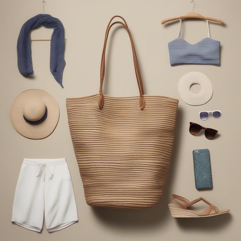 Styling Woven Beach Bags