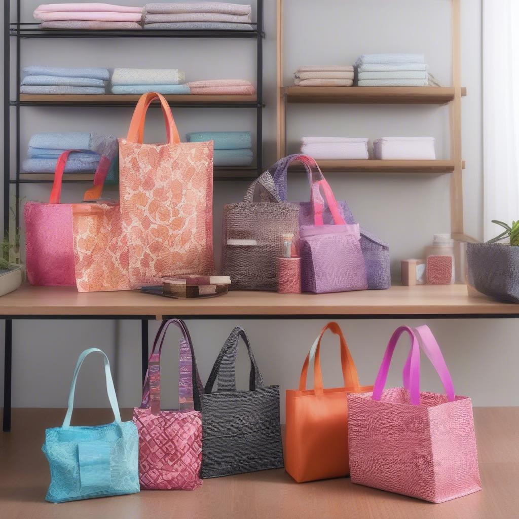 Stylish Non-Woven Foldable Bags for Interior Design