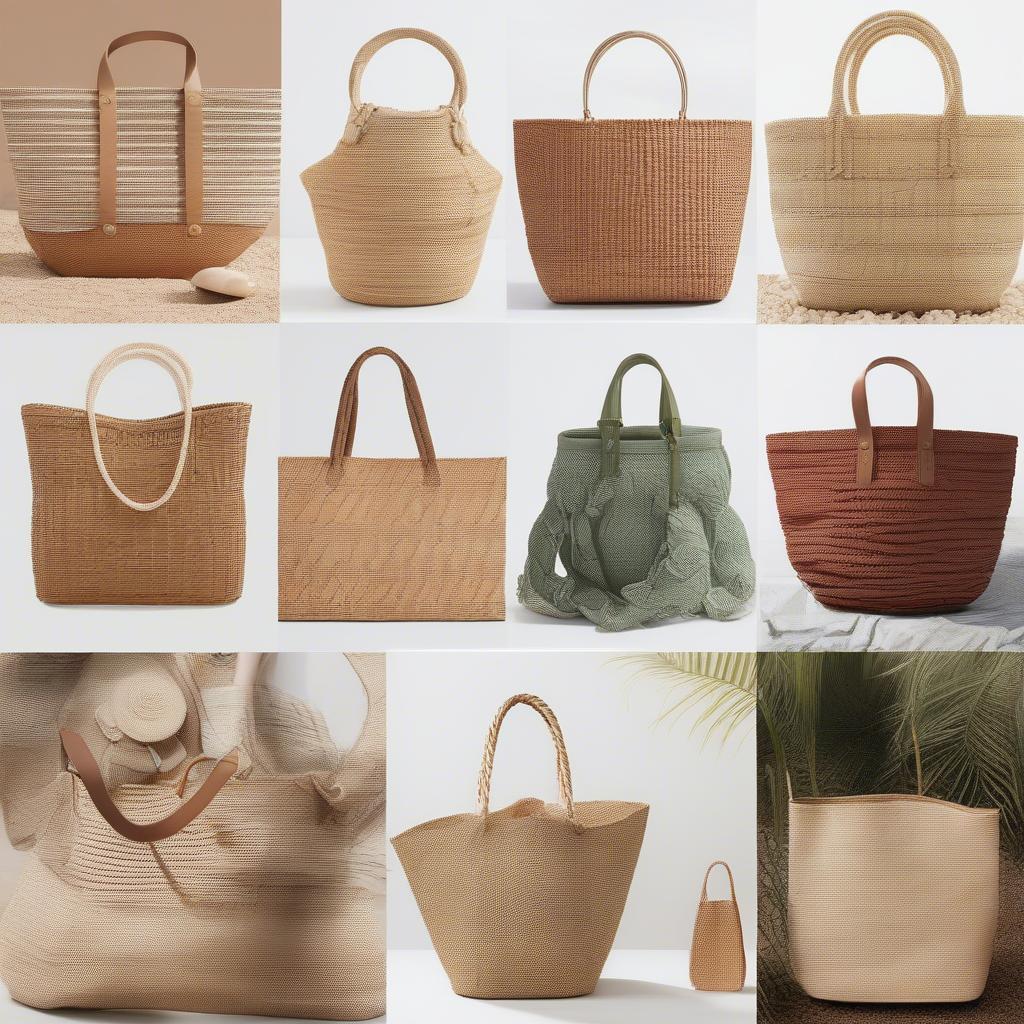 Stylish Woven Beach Bags for Summer Outings