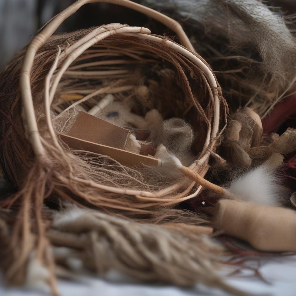 Subarctic Basket Weaving Materials: Birchbark, Spruce Roots, and Willow