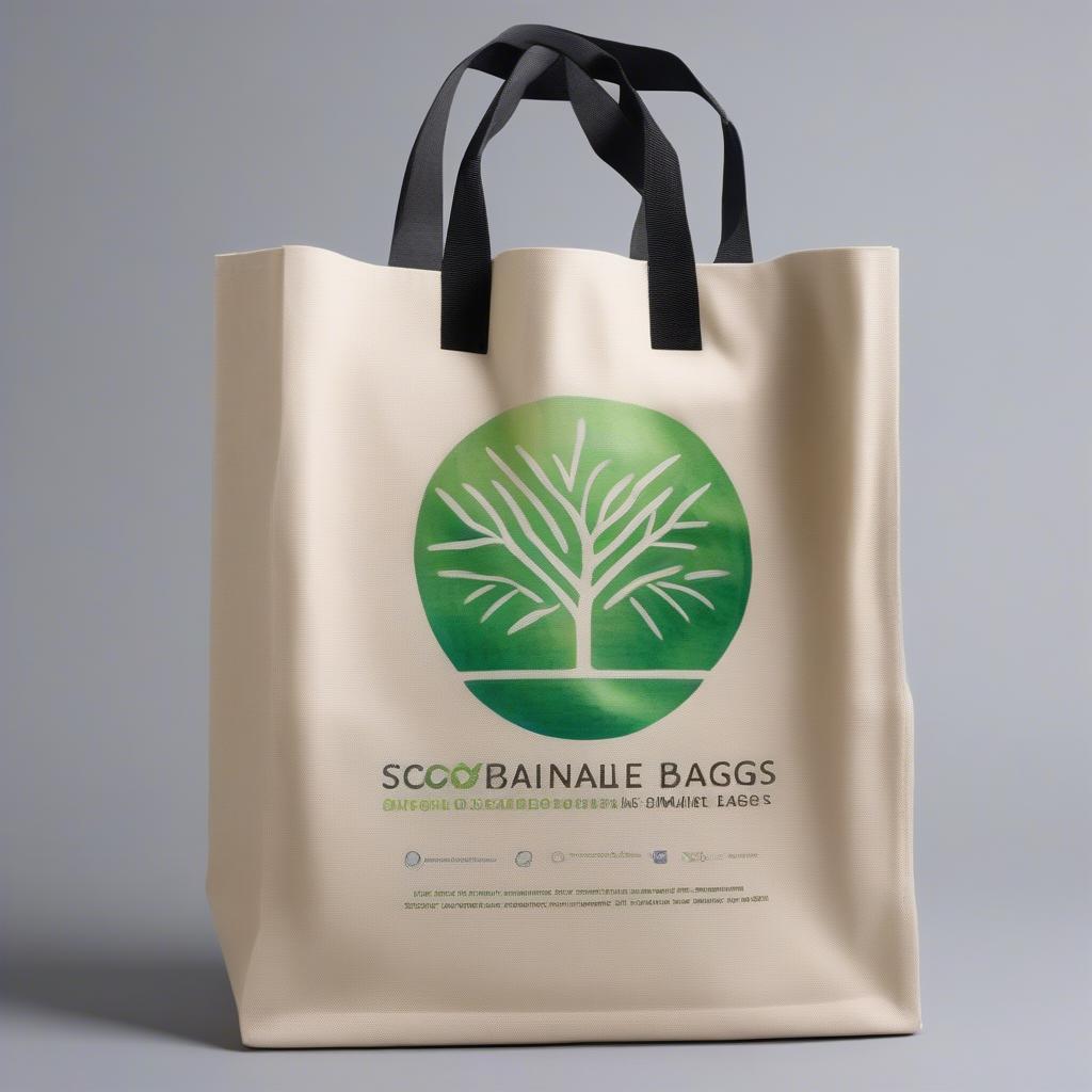 Sustainable D Cut Non Woven Bag Design