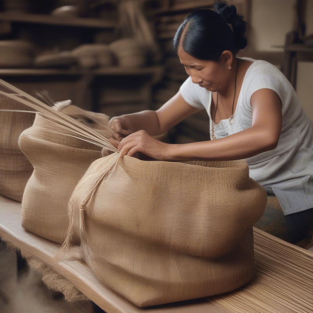 Sustainable Woven Bag Production