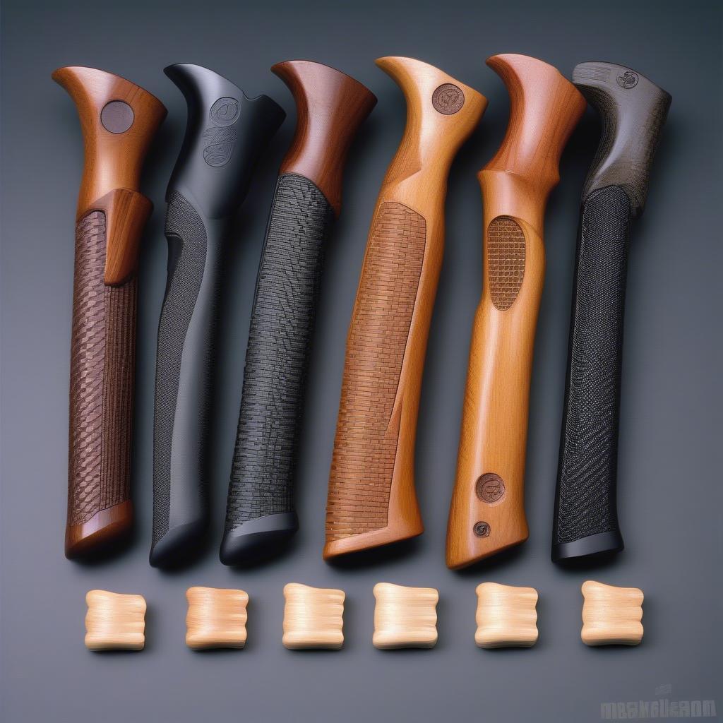 Modern Variations of S&W Basket Weave Grips