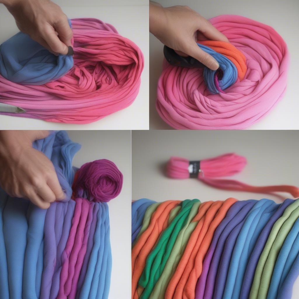 Preparing T-Shirt Yarn