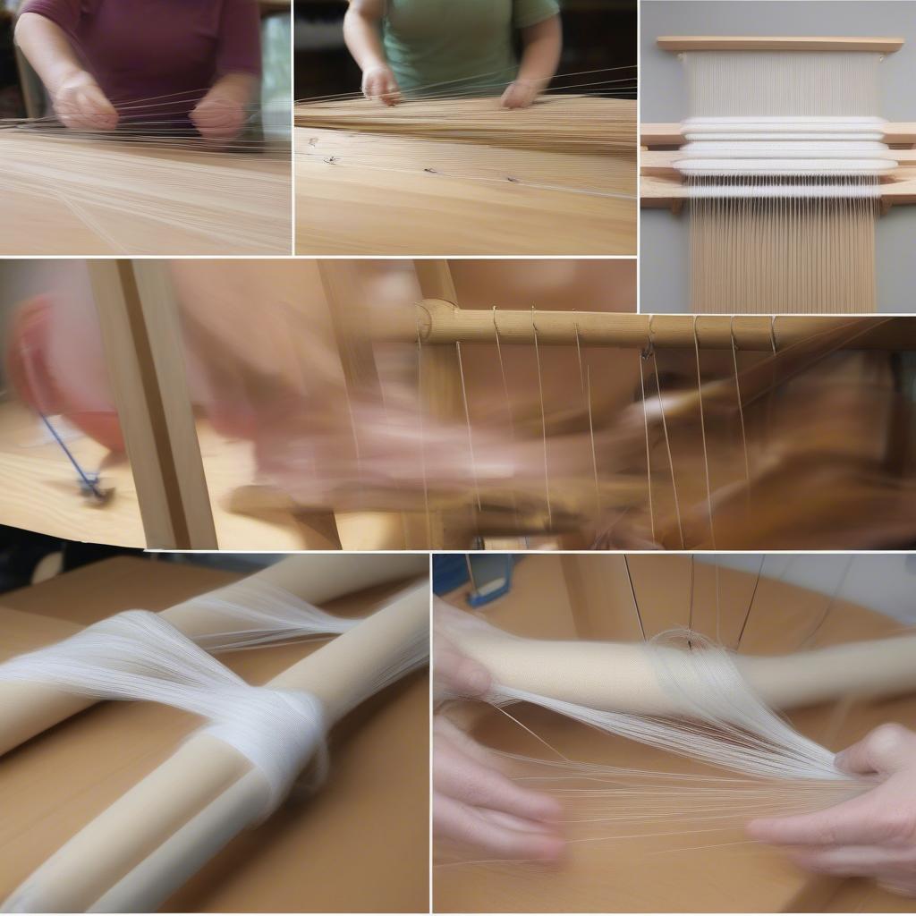 Different Warping Methods on a Table Top